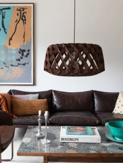 Pilke Lights Pilke Signature 60 pendant, brown