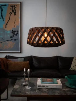 Pilke Lights Pilke Signature 60 pendant, brown