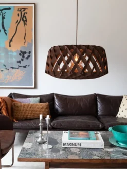 Pilke Lights Pilke Signature 60 pendant, brown