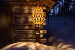 Pilke Lights Pilke Signature 36 pendant, birch
