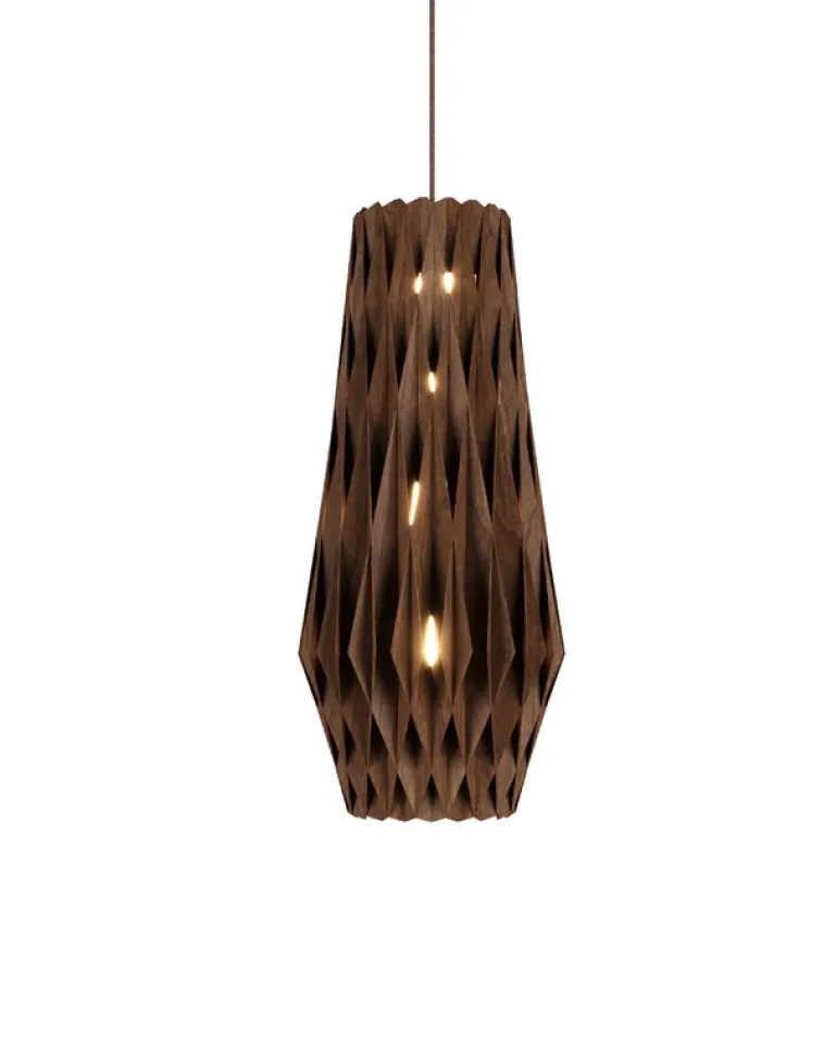 Pilke Lights Pilke Signature 30/70 pendant, brown