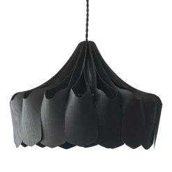 Pilke Lights Pioni pendant, small, black