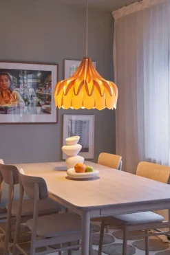 Pilke Lights Pioni pendant, large, birch