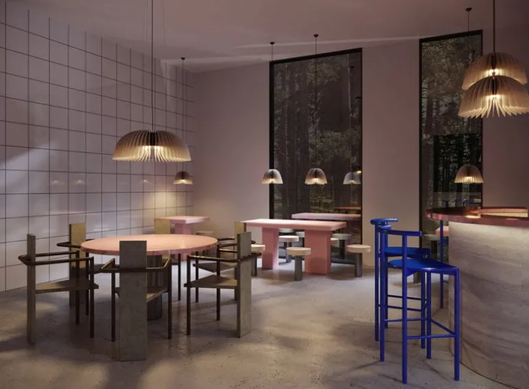 Pilke Lights Verna 34 pendant, birch