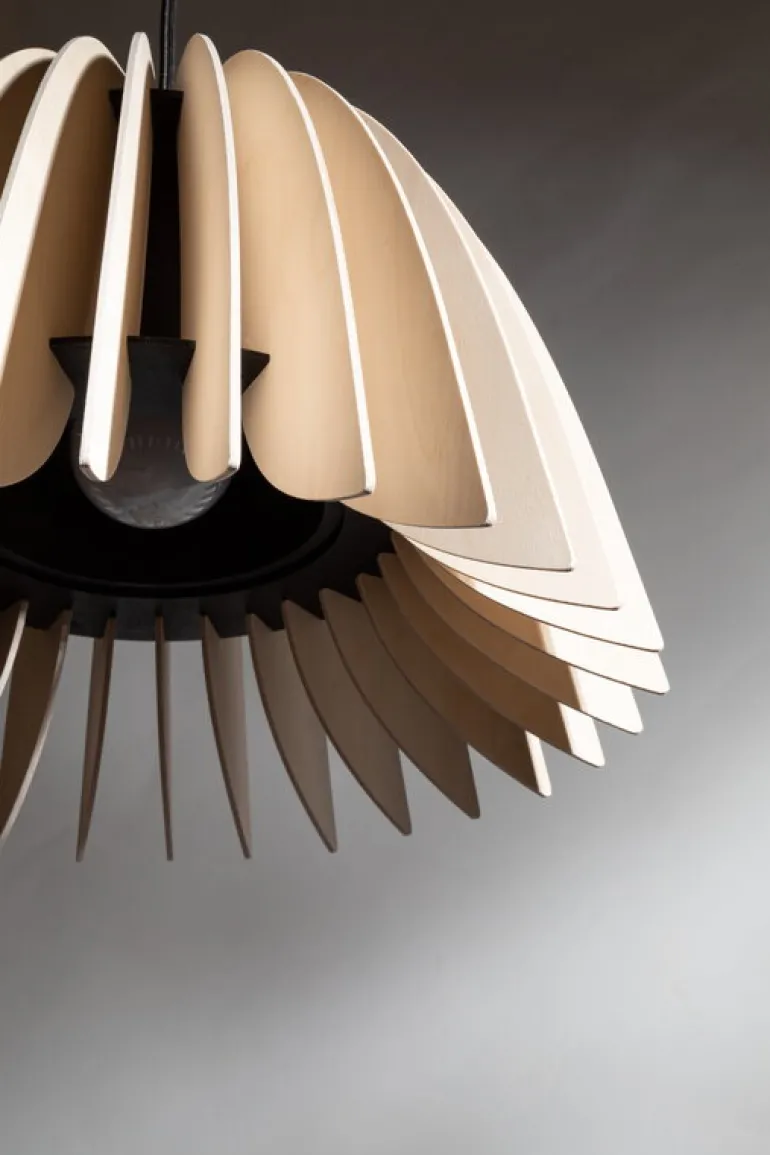 Pilke Lights Verna 34 pendant, birch