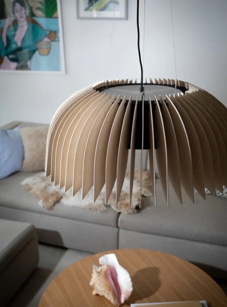 Pilke Lights Verna 77 pendant, birch