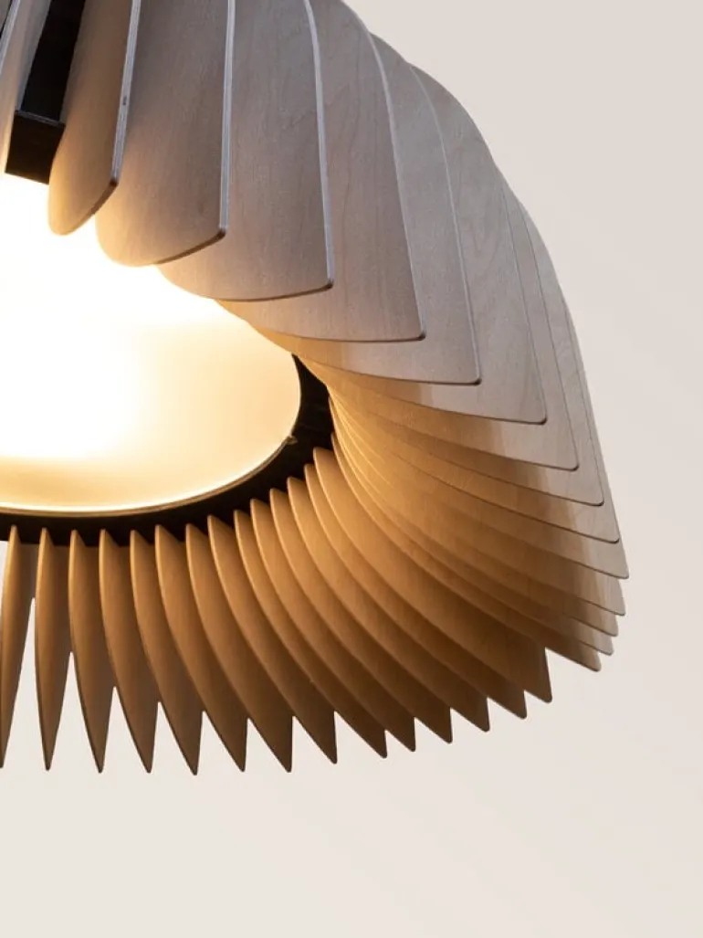 Pilke Lights Verna 77 pendant, birch