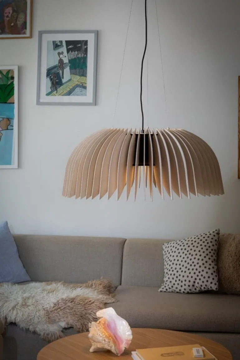 Pilke Lights Verna 77 pendant, birch