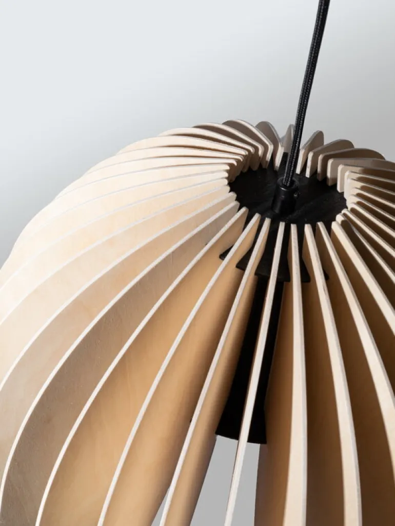 Pilke Lights Verna 50 pendant, birch