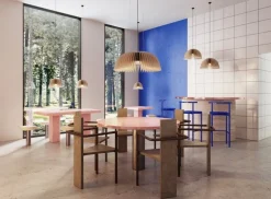 Pilke Lights Verna 50 pendant, birch