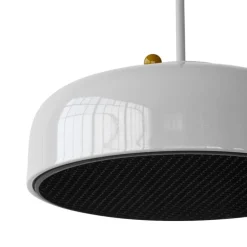PLEASE WAIT to be SEATED Podgy pendant lamp, ash grey