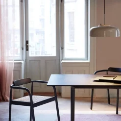 PLEASE WAIT to be SEATED Podgy pendant lamp, ash grey