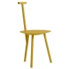 PLEASE WAIT to be SEATED Spade chair, turmeric yellow