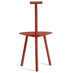 PLEASE WAIT to be SEATED Spade chair, basque red