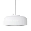 PLEASE WAIT to be SEATED Podgy pendant lamp, white