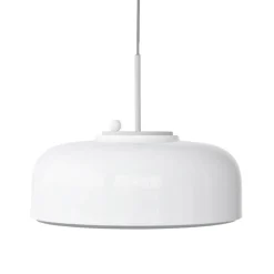 PLEASE WAIT to be SEATED Podgy pendant lamp, white