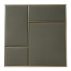PLEASE WAIT to be SEATED Nouveau Pin board, medium, brass - grey
