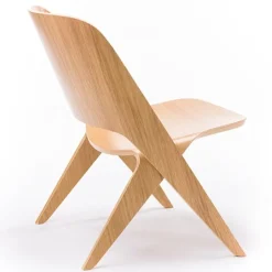Poiat Lavitta lounge chair, oak