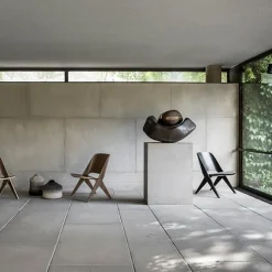 Poiat Lavitta lounge chair, oak