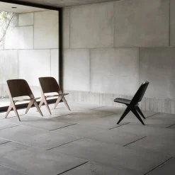 Poiat Lavitta lounge chair, oak