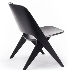 Poiat Lavitta lounge chair, black