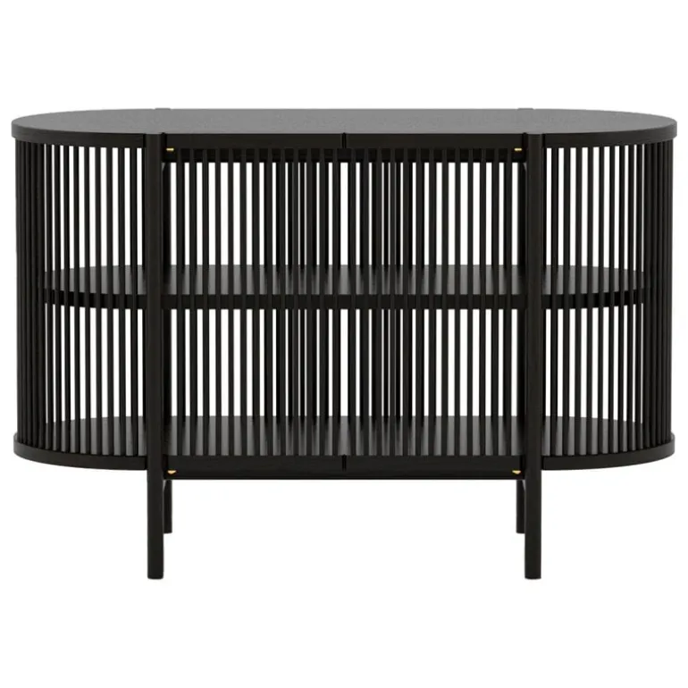 Poiat Petit Bastone sideboard with doors, black