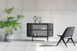 Poiat Petit Bastone sideboard with doors, black