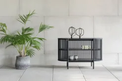 Poiat Petit Bastone sideboard with doors, black