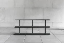 Poiat Poeme 74 shelf, black oak