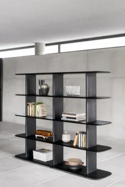 Poiat Poeme 144 shelf, black oak