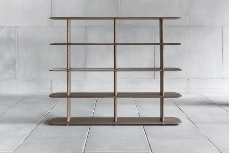 Poiat Poeme 144 shelf, dark oak