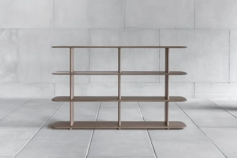 Poiat Poeme 109 shelf, dark oak