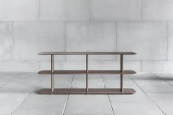 Poiat Poeme 74 shelf, dark oak