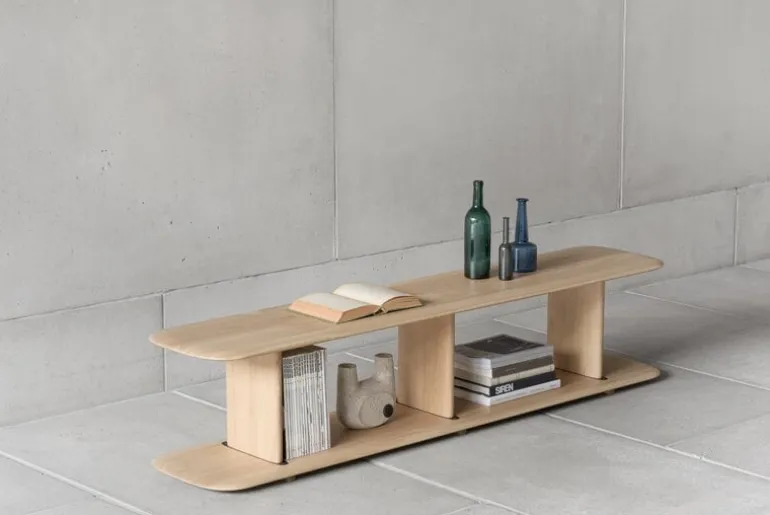 Poiat Poeme 39 shelf, oak