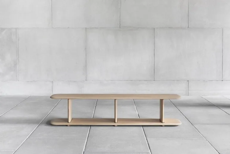 Poiat Poeme 39 shelf, oak