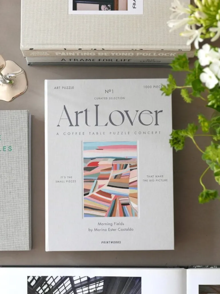 Printworks Art Lover Book Puzzle, Morning Fields, 1000 pcs