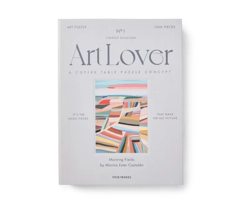 Printworks Art Lover Book Puzzle, Morning Fields, 1000 pcs