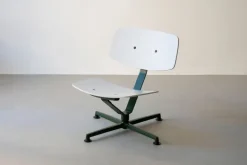 Raawii Arba lounge chair, plywood, dark green - light grey