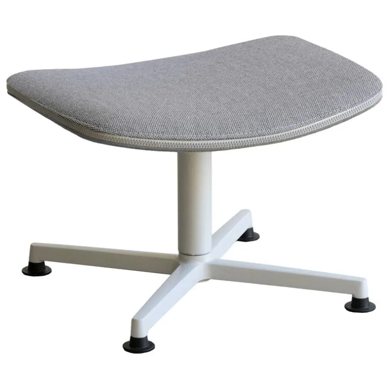 Raawii Arba ottoman, light grey - Re-wool grey