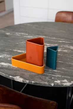 Raawii Canvas centrepiece, umami yellow