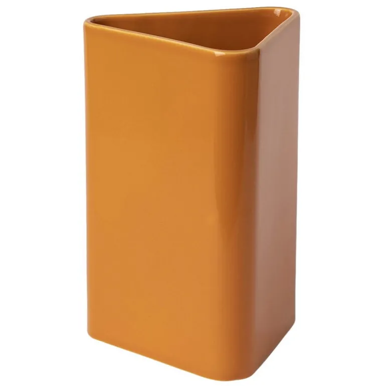 Raawii Canvas vase, large, umami yellow