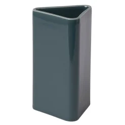 Raawii Canvas vase, small, peacock blue