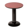 Raawii Coffee Thing side table, burgundy - black