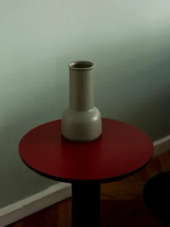 Raawii Coffee Thing side table, burgundy - black