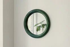 Raawii Duplum reactive mirror, electric jade