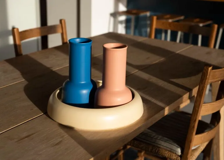 Raawii Omar carafe, pink nude