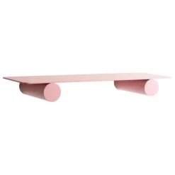 Raawii Pipeline Duo wall shelf, pink