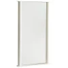 Raawii Pipeline mirror, large, pearl white