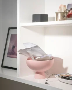 Raawii Strøm bowl, coral blush