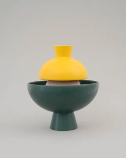 Raawii Strøm bowl, green gables